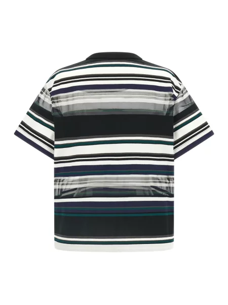 Koszulka Sacai w paski z paskiem