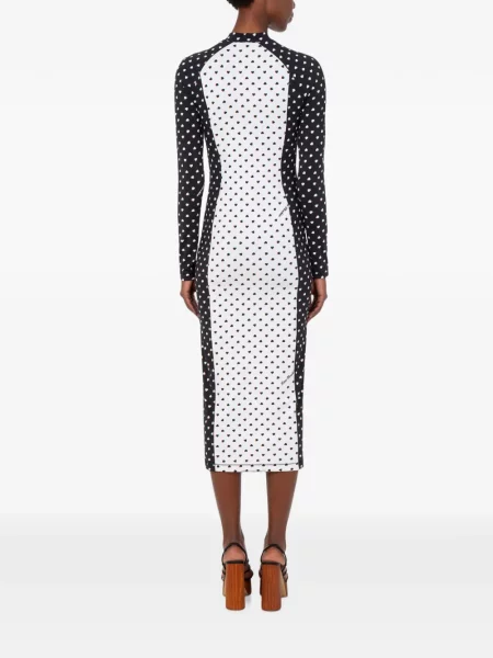 Rochie Love Moschino din jerseu negru
