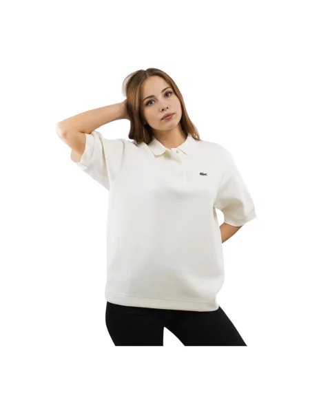 Koszulka polo Lacoste biała