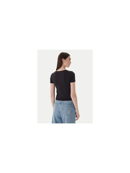 Guess Felső Classic Fit fekete