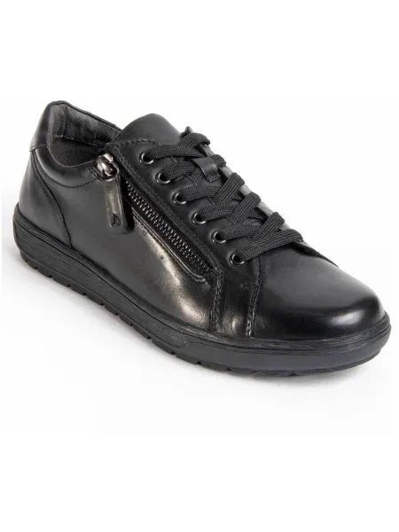 Pantofi Purapiel negru