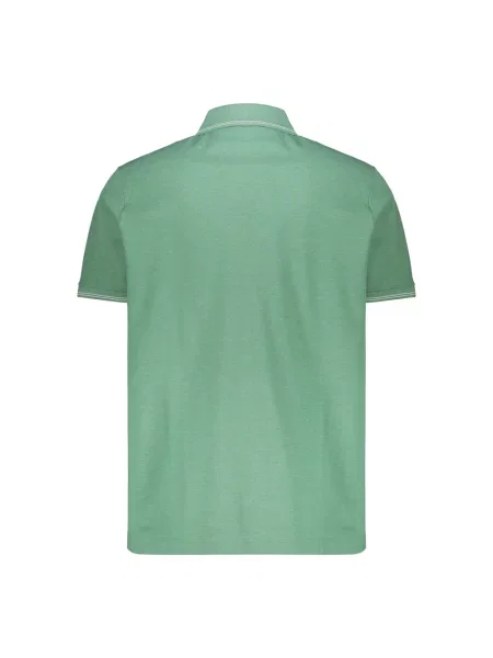 Koszulka polo Paul & Shark z krótkim rękawem zielona