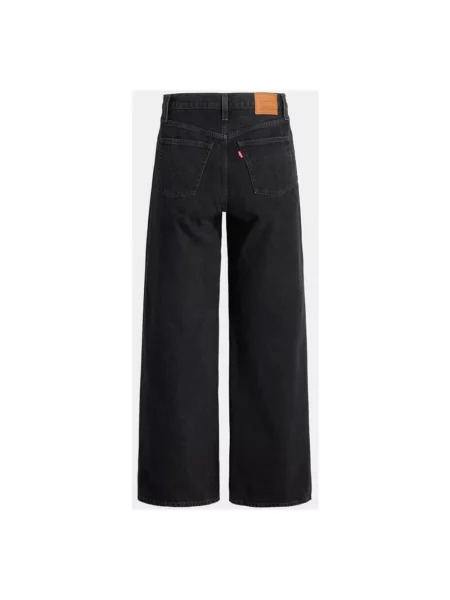 Szerokie jeansy Levi's czarne