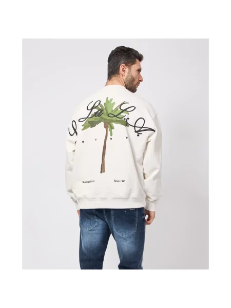 Bluza Hugo z nadrukiem biała