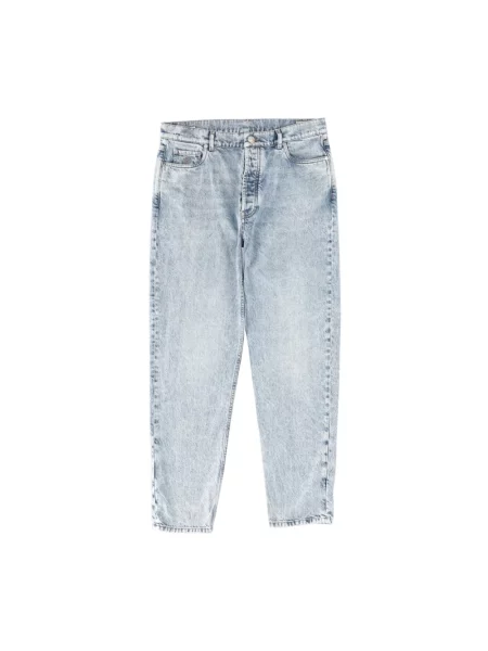 Jeansy Brunello Cucinelli z 5 kieszeniami niebieskie