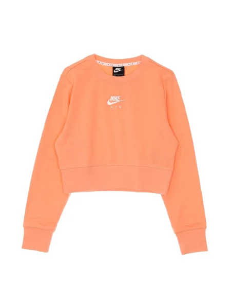 Bluza nierozpinana Nike o krotszym kroju pomarańczowa