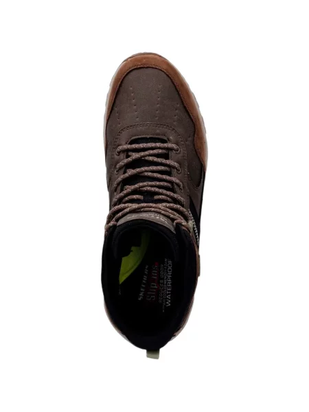 Impermeabil sneakerși Skechers maro