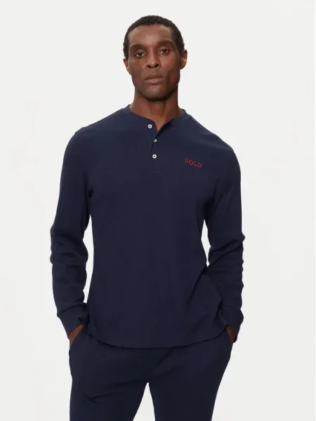 Polo Ralph Lauren Majica dugih rukava tamnoplava