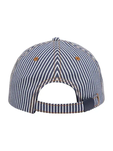 Tommy Jeans Șapcă Tjm Heritage Stripe Cap Bleumarin alb