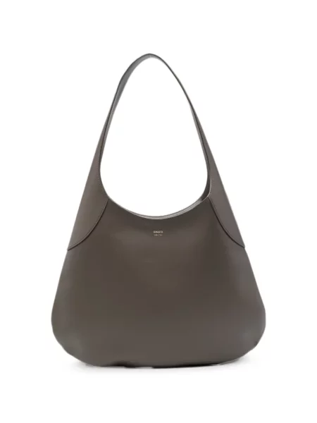 Geantă Khaite din piele gri