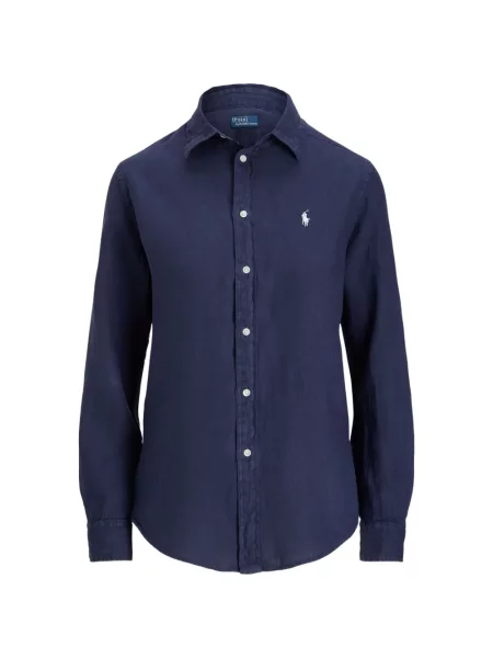 Matlasat sneakerși Polo Ralph Lauren cu autograf de catifea cord albastru