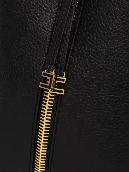 Кожаная сумка шоппер Elisabetta Franchi