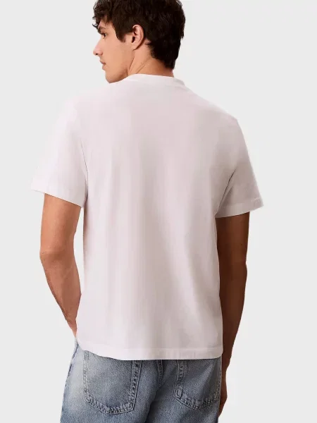 Футболка Calvin Klein Jeans з джерсі біла