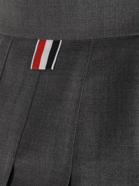 Fustă Thom Browne gri