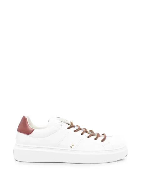 Sneakerși Furla cu imagine alb