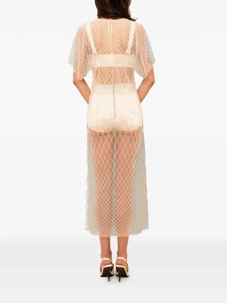 Rochie midi Contessa Mills alb