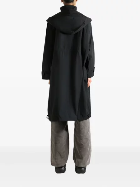 Parka Atelier New York s kapuljačom crna