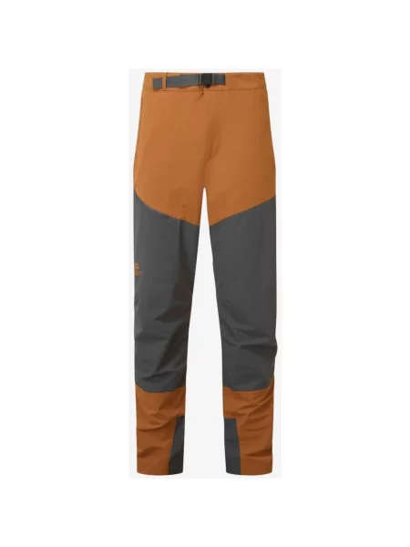 Spodnie długie Mountain Equipment Ibex Alpine ciemnoszary 28 pomarańczowy