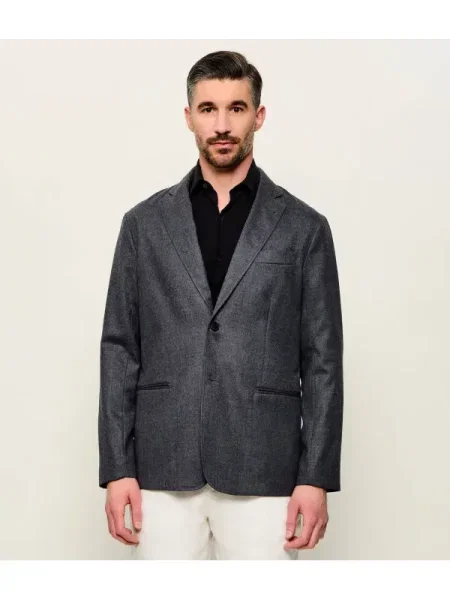 Emporio Armani De lână sacou gri