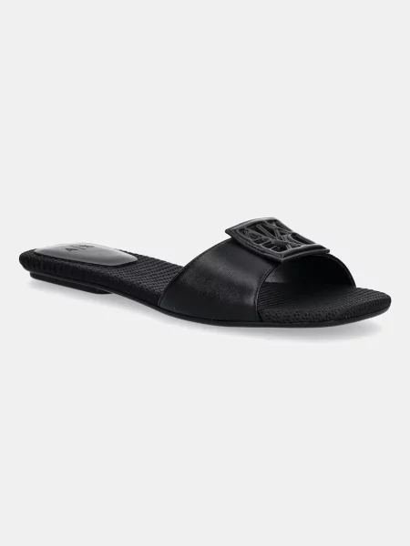 Klapki Armani Exchange czarne