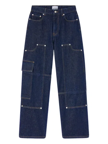 Blugi Ganni albastru