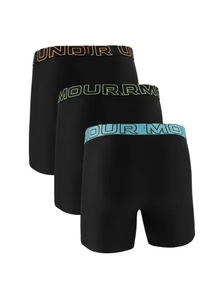 UNDER ARMOUR Sport alsónadrágok világoskék / sárga / narancs fekete