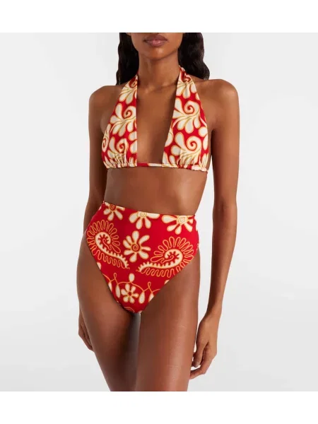 Bikini Cala De La Cruz cu imagine roșu