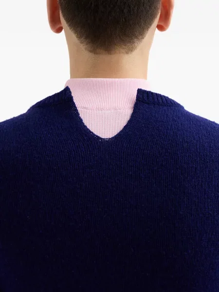 Cropp pulover Jil Sander de lână albastru