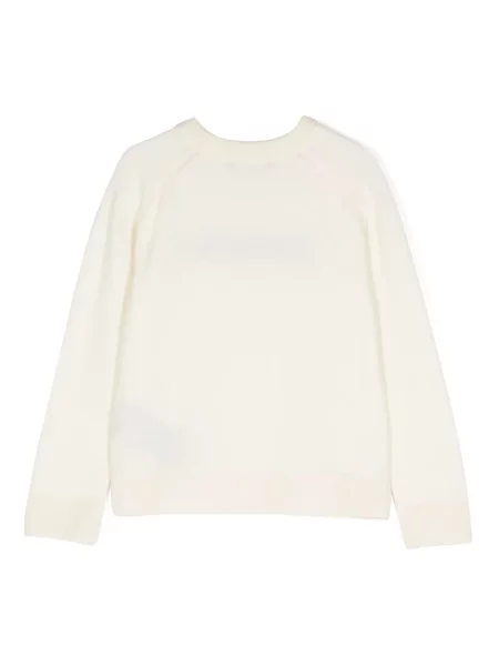 Sweter dziecięcy Balmain biały