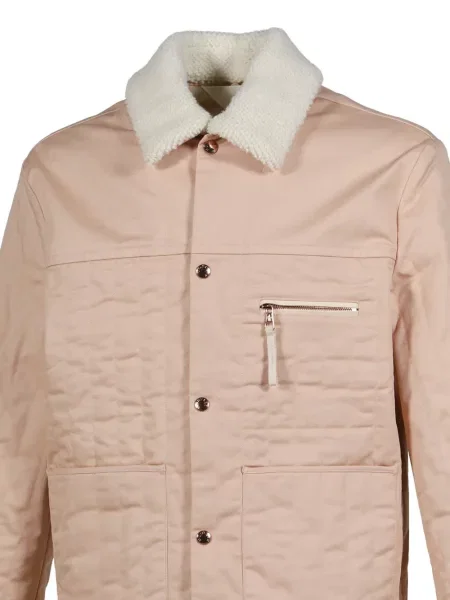 Geacă cămașă Moncler roz