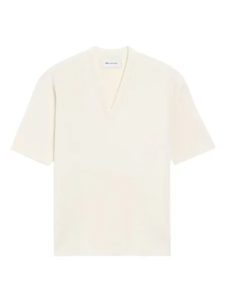 Pulover Ami Paris cu decolteu în V scurt