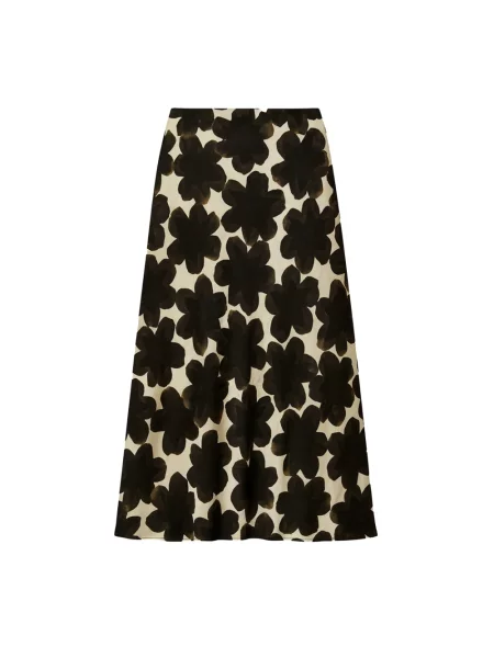 Wielobarwność spódnica midi 2-biz do kolan