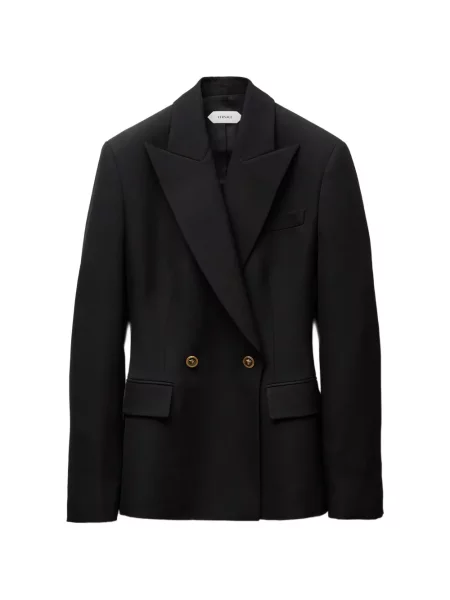Sacou Versace de lână negru