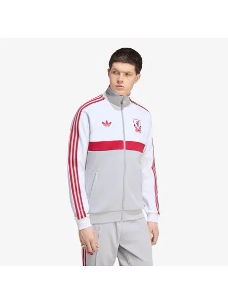Jachetă adidas Liverpool FC Originals Track Top White/ Grey Two L alb