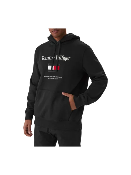 Tommy Hilfiger Hanorac Flex negru