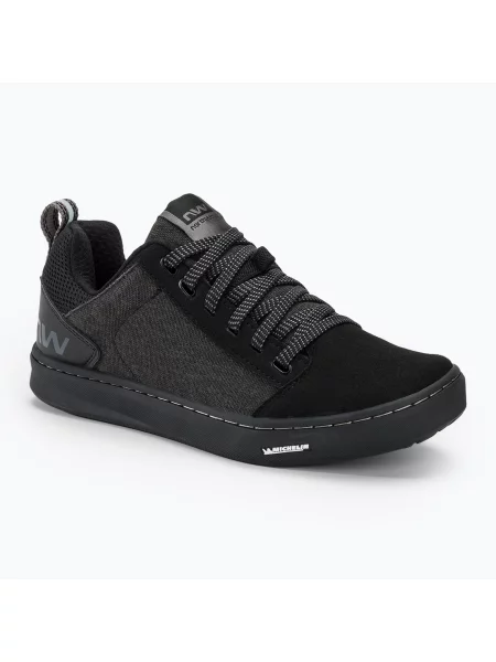Încălțăminte de ciclism platformă pentru bărbați Northwave Tailwhip black negru