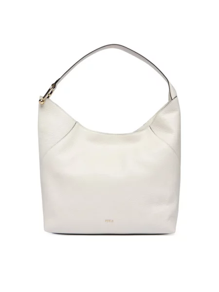 Furla Ročna torba Lara L IT bela