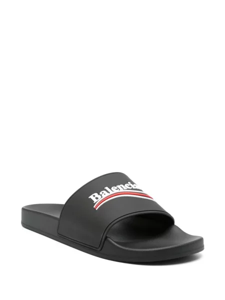 Papuci Balenciaga cu autograf negru