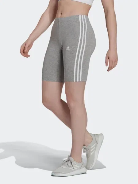 Adidas Спортни шорти Essentials Bike Shorts сив