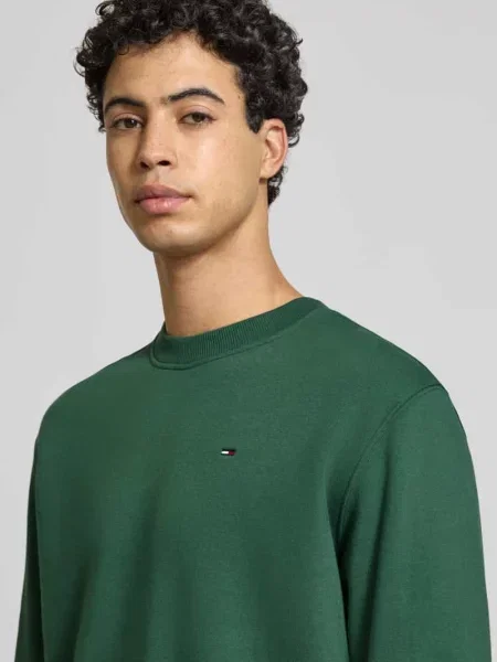 Sweter Tommy Jeans zielony