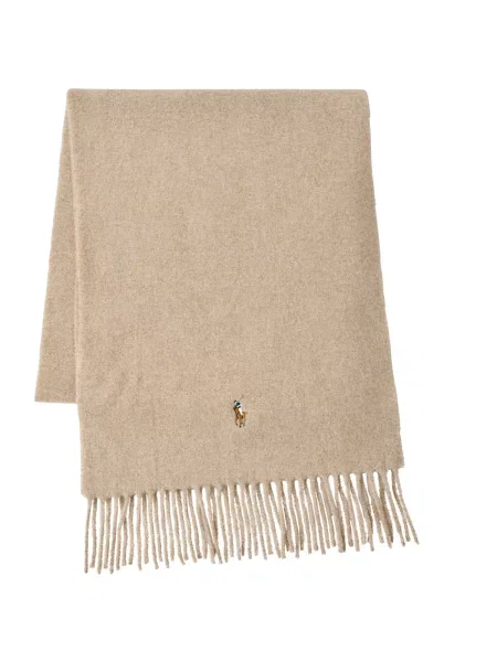Šatka Polo Ralph Lauren hnedá