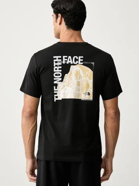 The North Face tričko s bavlnou GRAPHIC černé
