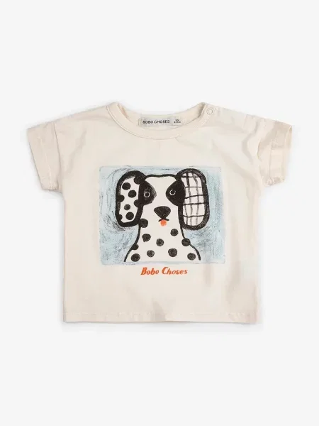 Bobo Choses tričko Van Dog bílé