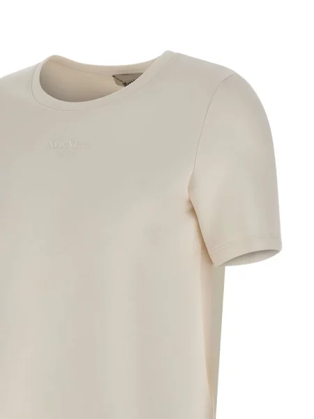 Tricou 's Max Mara cu broderie cu decolteu rotund