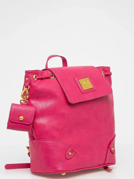 Рюкзак Juicy Couture POPPY великий однотонний рожевий