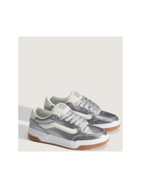 Sneakersy Vans sznurowane zamszowe szare