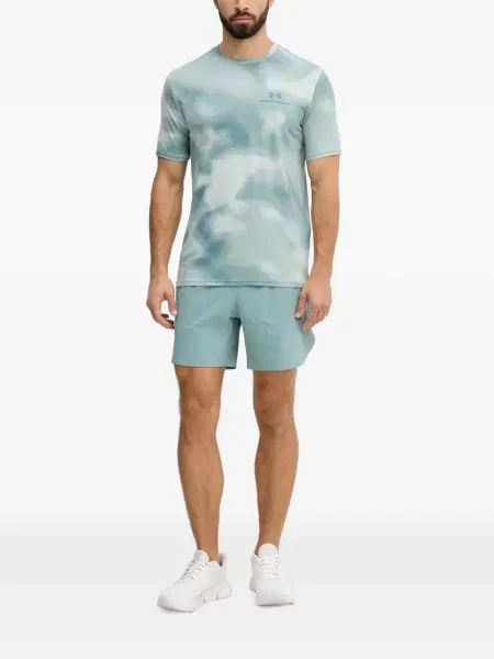 Pantaloni scurți Under Armour cu autograf albastru