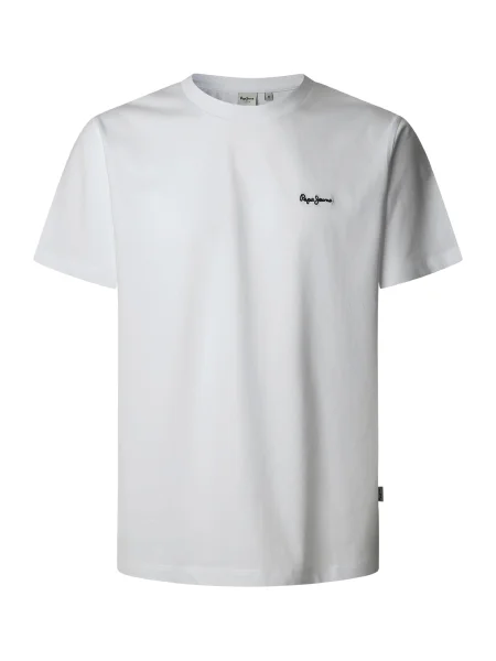 Pepe Jeans kratka majica BACK CLAG bela