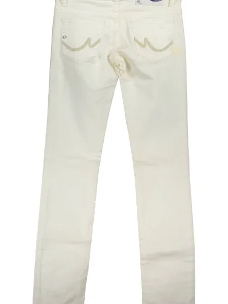 Pantaloni Little Big alb