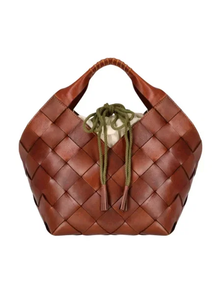 Torebka skórzana Dragon Diffusion skórzana brązowa